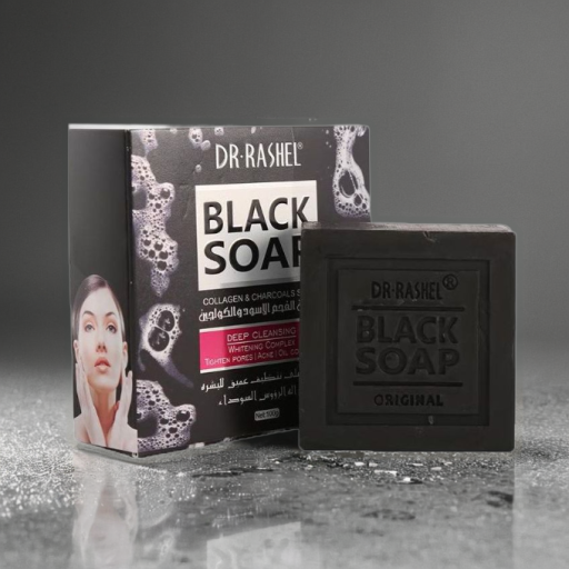 Dr. Davey Black Soap Collagen & Charcoal- 100gm Photo