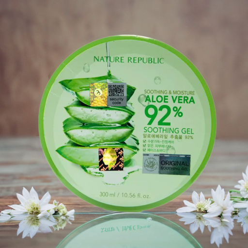 Nature Republic Soothing & Moisture Aloe Vera 92% soothing gel - 300ml Photo