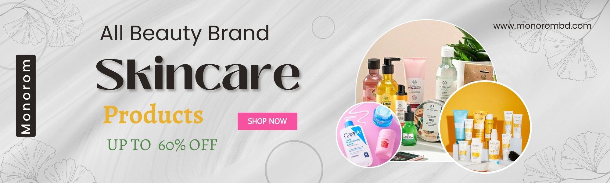 Monorom - Online Shopping in Bangladesh-Skin Care-Banner