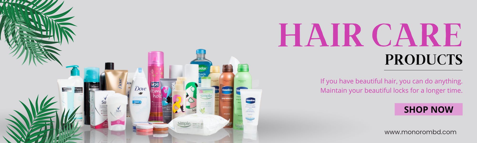 Monorom - Online Shopping in Bangladesh-Hair Care-Banner