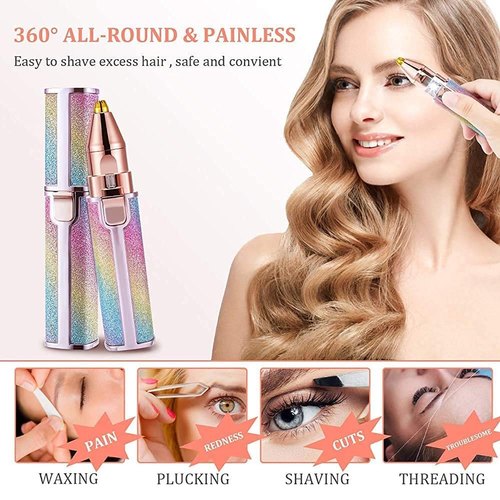 Flawless Facial Machine Razor  2 In 1 Trimmer Product Images 1