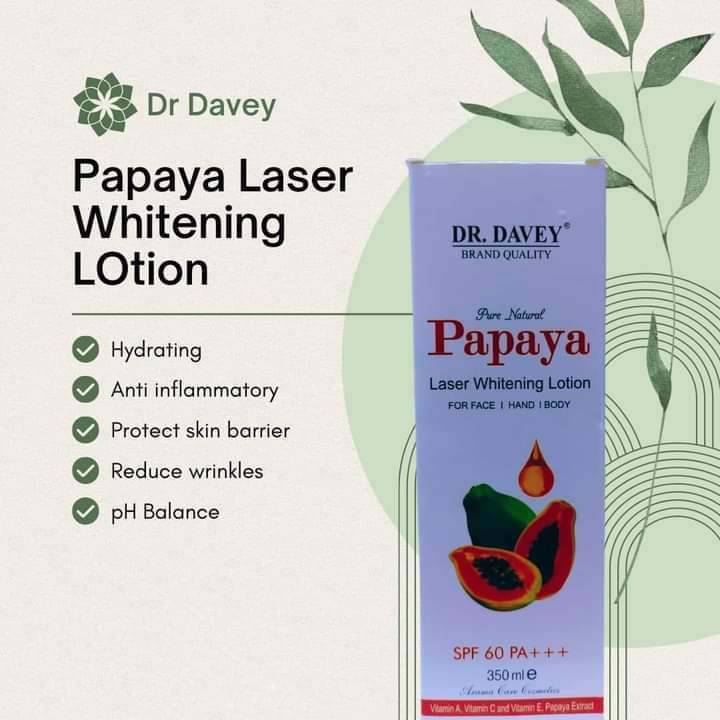 Dr. davey papaya body whitening lotion - 350 ml Product Images 1